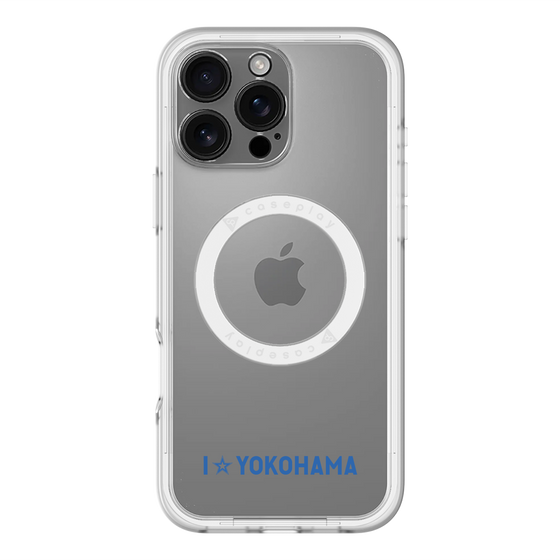 スリムプロテクションプレミアムケース with MagSafe［ 横浜DeNAベイスターズ - I ☆ YOKOHAMA ］