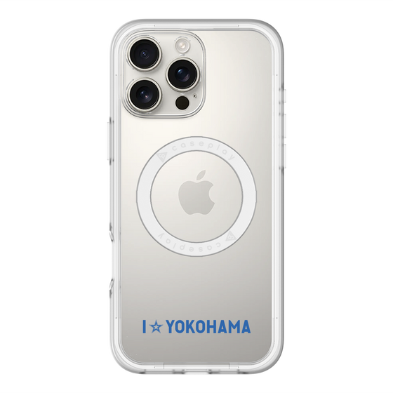スリムプロテクションプレミアムケース with MagSafe［ 横浜DeNAベイスターズ - I ☆ YOKOHAMA ］