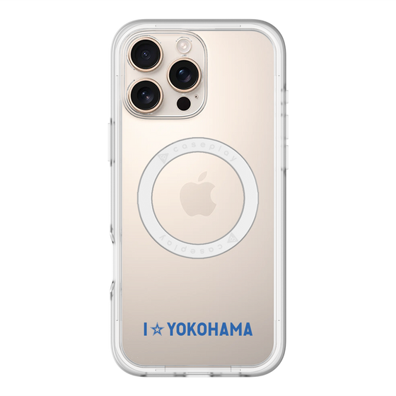 スリムプロテクションプレミアムケース with MagSafe［ 横浜DeNAベイスターズ - I ☆ YOKOHAMA ］