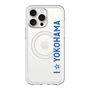 スリムプロテクションプレミアムケース with MagSafe［ 横浜DeNAベイスターズ - I ☆ YOKOHAMA - 縦 ］