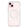 スリムプロテクションプレミアムケース with MagSafe［ LATENCY - Circle logo - Clear ］
