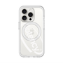 スリムプロテクションプレミアムケース with MagSafe［ LATENCY - Circle logo - Clear ］
