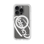 スリムプロテクションプレミアムケース with MagSafe［ LATENCY - Circle logo - Clear ］