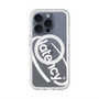 スリムプロテクションプレミアムケース with MagSafe［ LATENCY - Circle logo - Clear ］