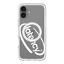 スリムプロテクションプレミアムケース with MagSafe［ LATENCY - Circle logo - Clear ］