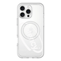 スリムプロテクションプレミアムケース with MagSafe［ LATENCY - Circle logo - Clear ］