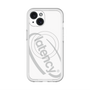 スリムプロテクションプレミアムケース with MagSafe［ LATENCY - Circle logo - White ］