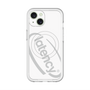 スリムプロテクションプレミアムケース with MagSafe［ LATENCY - Circle logo - White ］