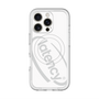 スリムプロテクションプレミアムケース with MagSafe［ LATENCY - Circle logo - White ］