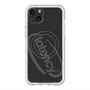 スリムプロテクションプレミアムケース with MagSafe［ LATENCY - Circle logo - Black ］