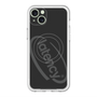 スリムプロテクションプレミアムケース with MagSafe［ LATENCY - Circle logo - Black ］