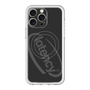 スリムプロテクションプレミアムケース with MagSafe［ LATENCY - Circle logo - Black ］