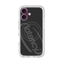 スリムプロテクションプレミアムケース with MagSafe［ LATENCY - Circle logo - Black ］