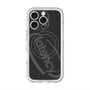 スリムプロテクションプレミアムケース with MagSafe［ LATENCY - Circle logo - Black ］