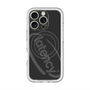 スリムプロテクションプレミアムケース with MagSafe［ LATENCY - Circle logo - Black ］