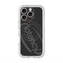 スリムプロテクションプレミアムケース with MagSafe［ LATENCY - Circle logo - Black ］