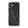 スリムプロテクションプレミアムケース with MagSafe［ LATENCY - Circle logo - Black ］