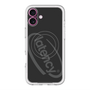 スリムプロテクションプレミアムケース with MagSafe［ LATENCY - Circle logo - Black ］