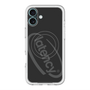 スリムプロテクションプレミアムケース with MagSafe［ LATENCY - Circle logo - Black ］