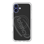 スリムプロテクションプレミアムケース with MagSafe［ LATENCY - Circle logo - Black ］
