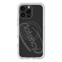 スリムプロテクションプレミアムケース with MagSafe［ LATENCY - Circle logo - Black ］