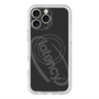 スリムプロテクションプレミアムケース with MagSafe［ LATENCY - Circle logo - Black ］