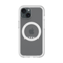 スリムプロテクションプレミアムケース with MagSafe［ LATENCY - Logotype - Clear ］