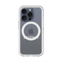 スリムプロテクションプレミアムケース with MagSafe［ LATENCY - Logotype - Clear ］