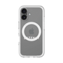 スリムプロテクションプレミアムケース with MagSafe［ LATENCY - Logotype - Clear ］