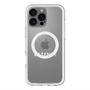スリムプロテクションプレミアムケース with MagSafe［ LATENCY - Logotype - Clear ］