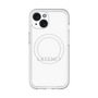 スリムプロテクションプレミアムケース with MagSafe［ LATENCY - Logotype - White ］