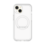 スリムプロテクションプレミアムケース with MagSafe［ LATENCY - Logotype - White ］