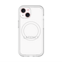 スリムプロテクションプレミアムケース with MagSafe［ LATENCY - Logotype - White ］