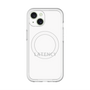 スリムプロテクションプレミアムケース with MagSafe［ LATENCY - Logotype - White ］