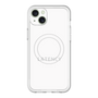 スリムプロテクションプレミアムケース with MagSafe［ LATENCY - Logotype - White ］