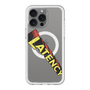スリムプロテクションプレミアムケース with MagSafe［ LATENCY - Rock logo - Clear ］