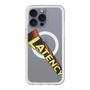 スリムプロテクションプレミアムケース with MagSafe［ LATENCY - Rock logo - Clear ］