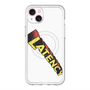 スリムプロテクションプレミアムケース with MagSafe［ LATENCY - Rock logo - White ］
