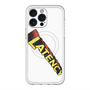 スリムプロテクションプレミアムケース with MagSafe［ LATENCY - Rock logo - White ］