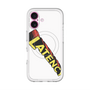 スリムプロテクションプレミアムケース with MagSafe［ LATENCY - Rock logo - White ］