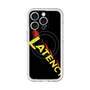 スリムプロテクションプレミアムケース with MagSafe［ LATENCY - Rock logo - Black ］