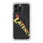 スリムプロテクションプレミアムケース with MagSafe［ LATENCY - Rock logo - Black ］