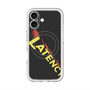 スリムプロテクションプレミアムケース with MagSafe［ LATENCY - Rock logo - Black ］