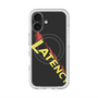 スリムプロテクションプレミアムケース with MagSafe［ LATENCY - Rock logo - Black ］