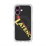 スリムプロテクションプレミアムケース with MagSafe［ LATENCY - Rock logo - Black ］