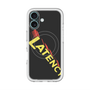 スリムプロテクションプレミアムケース with MagSafe［ LATENCY - Rock logo - Black ］