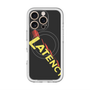 スリムプロテクションプレミアムケース with MagSafe［ LATENCY - Rock logo - Black ］