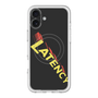 スリムプロテクションプレミアムケース with MagSafe［ LATENCY - Rock logo - Black ］