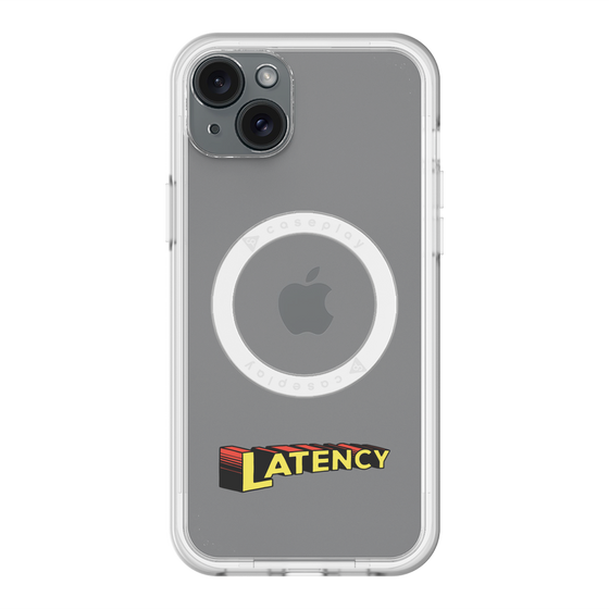スリムプロテクションプレミアムケース with MagSafe［ LATENCY - Rock logo ］