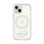 スリムプロテクションプレミアムケース with MagSafe［ LATENCY - Circle logo - Gray ］